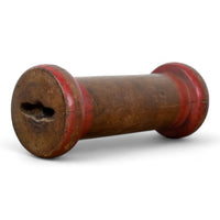 Set of 10 Vintage Wooden Bobbins Bobbin Reels