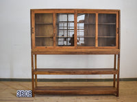 Vintage Rustic Wooden Sideboard Cupboard Dresser
