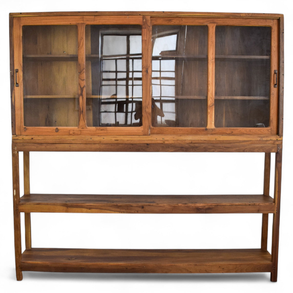 Vintage Rustic Wooden Sideboard Cupboard Dresser