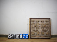 Vintage Rustic Architectural Wooden Carved Mould Board Wall Art