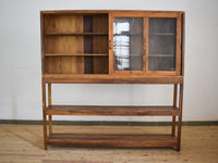 Vintage Rustic Wooden Sideboard Cupboard Dresser