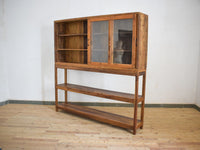 Vintage Rustic Wooden Sideboard Cupboard Dresser