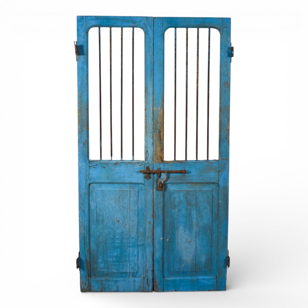 Pair of Antique Vintage Indian Doors Shutters