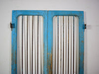 Pair of Antique Vintage Indian Doors Shutters