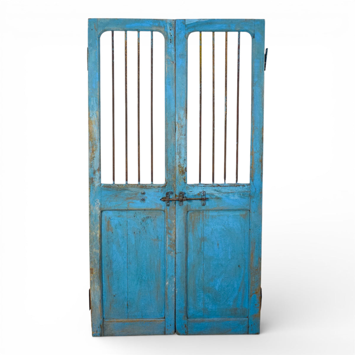 Pair of Antique Vintage Indian Doors Shutters