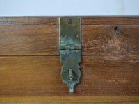Vintage Rustic Wooden Chest Box