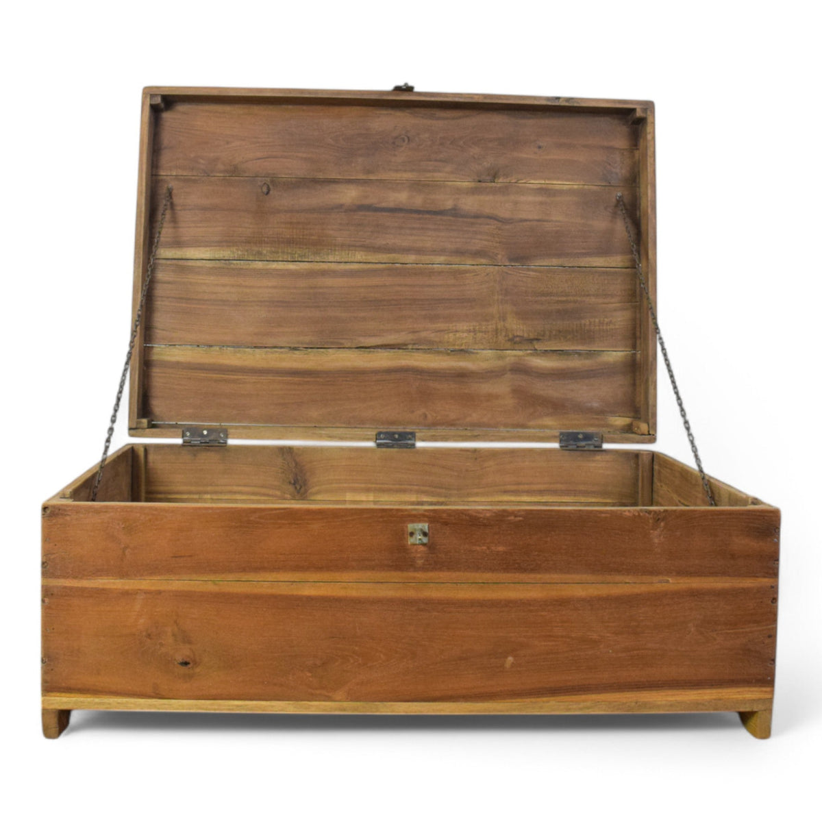 Vintage Rustic Wooden Chest Box