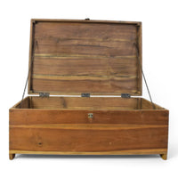 Vintage Rustic Wooden Chest Box