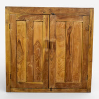 Vintage Rustic Wooden Cupboard Cabinet