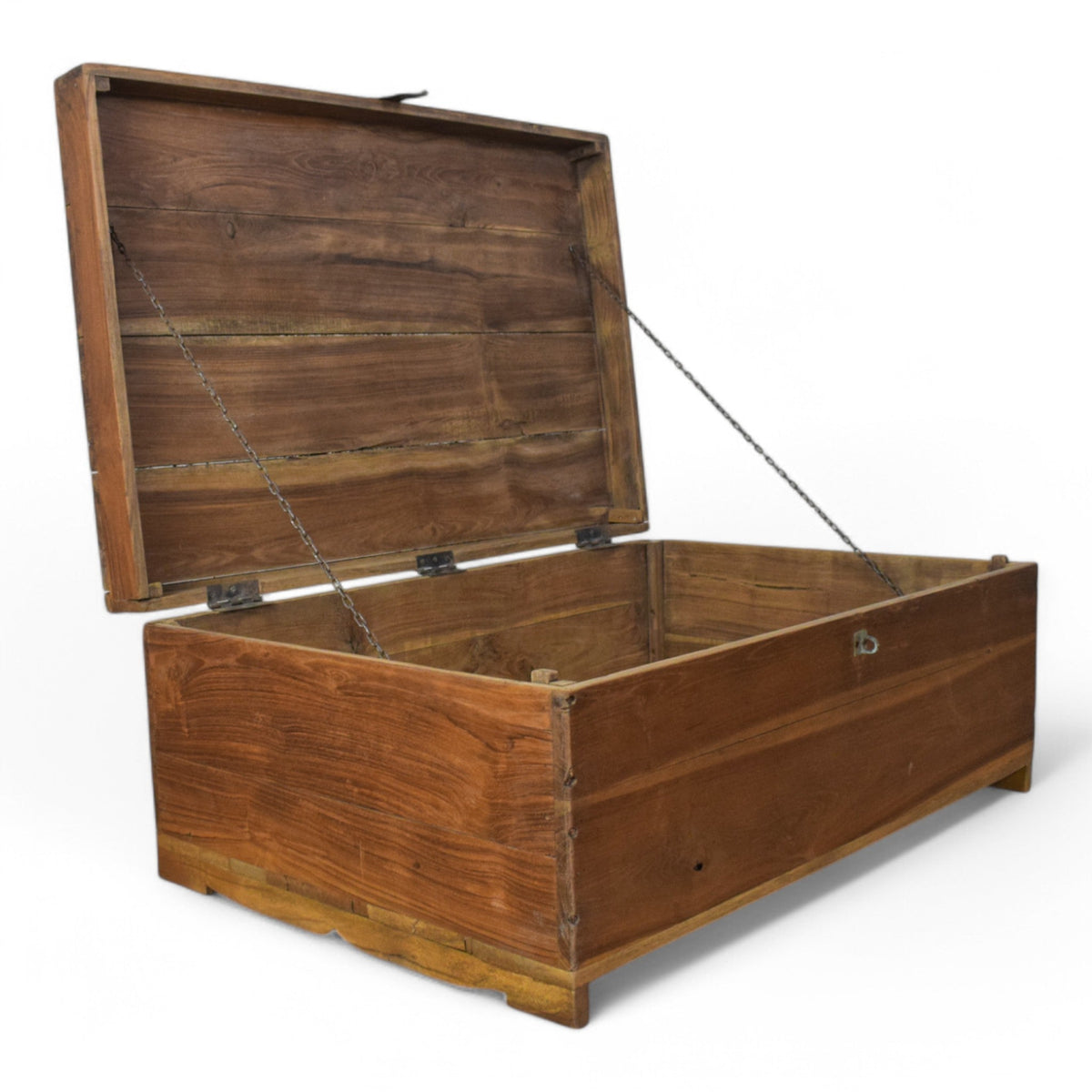 Vintage Rustic Wooden Chest Box