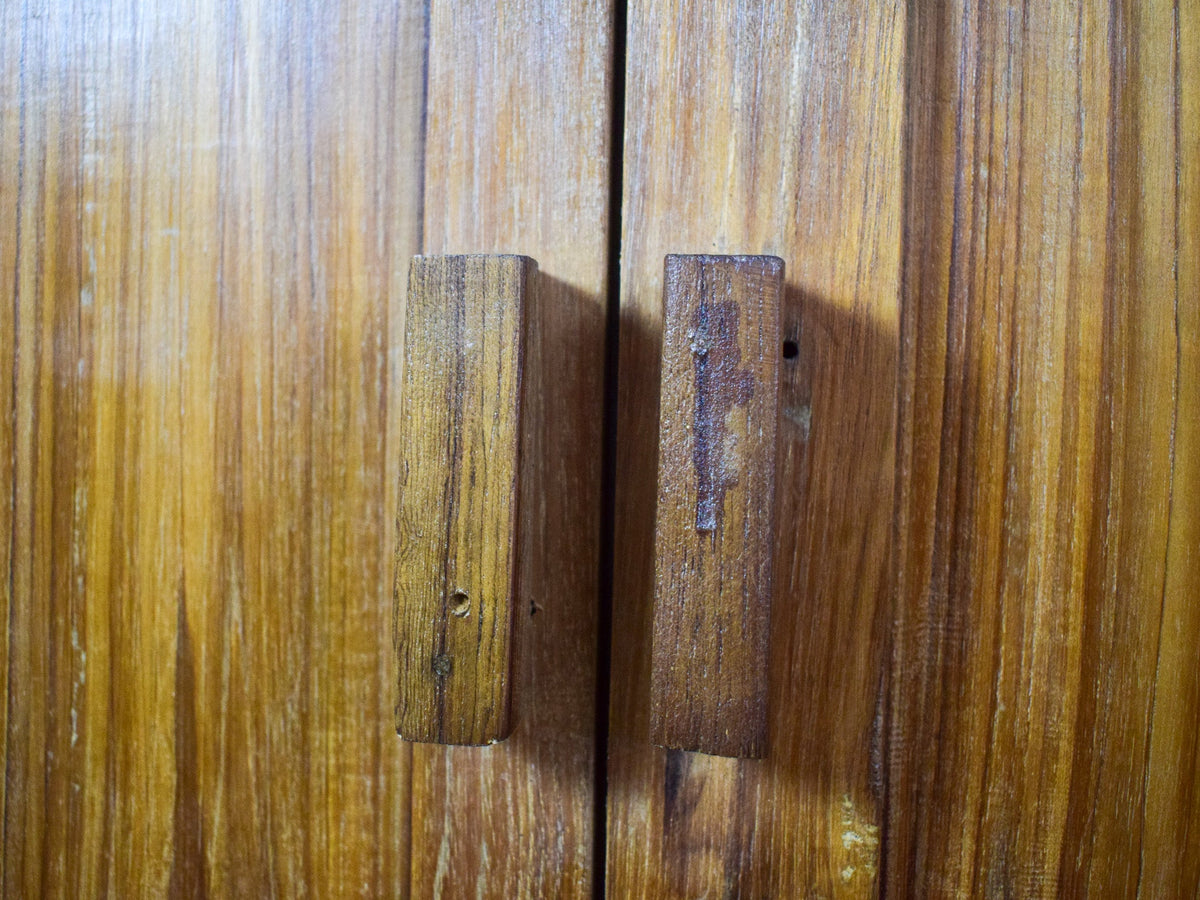 Vintage Wooden Rustic Cupboard Cabinet