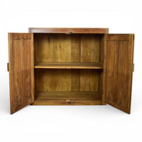 Vintage Wooden Rustic Cupboard Cabinet