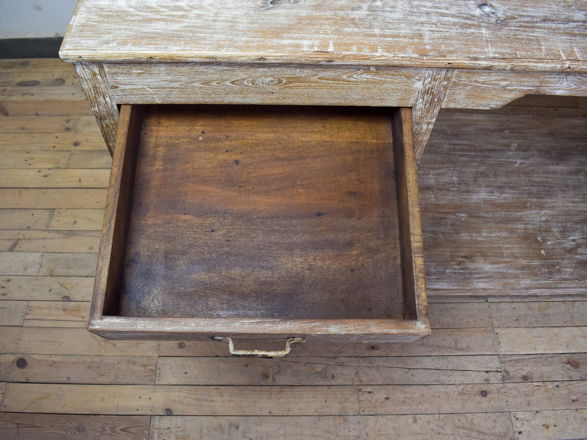 Large Vintage Wooden Sideboard Kitchen Island Cupboard