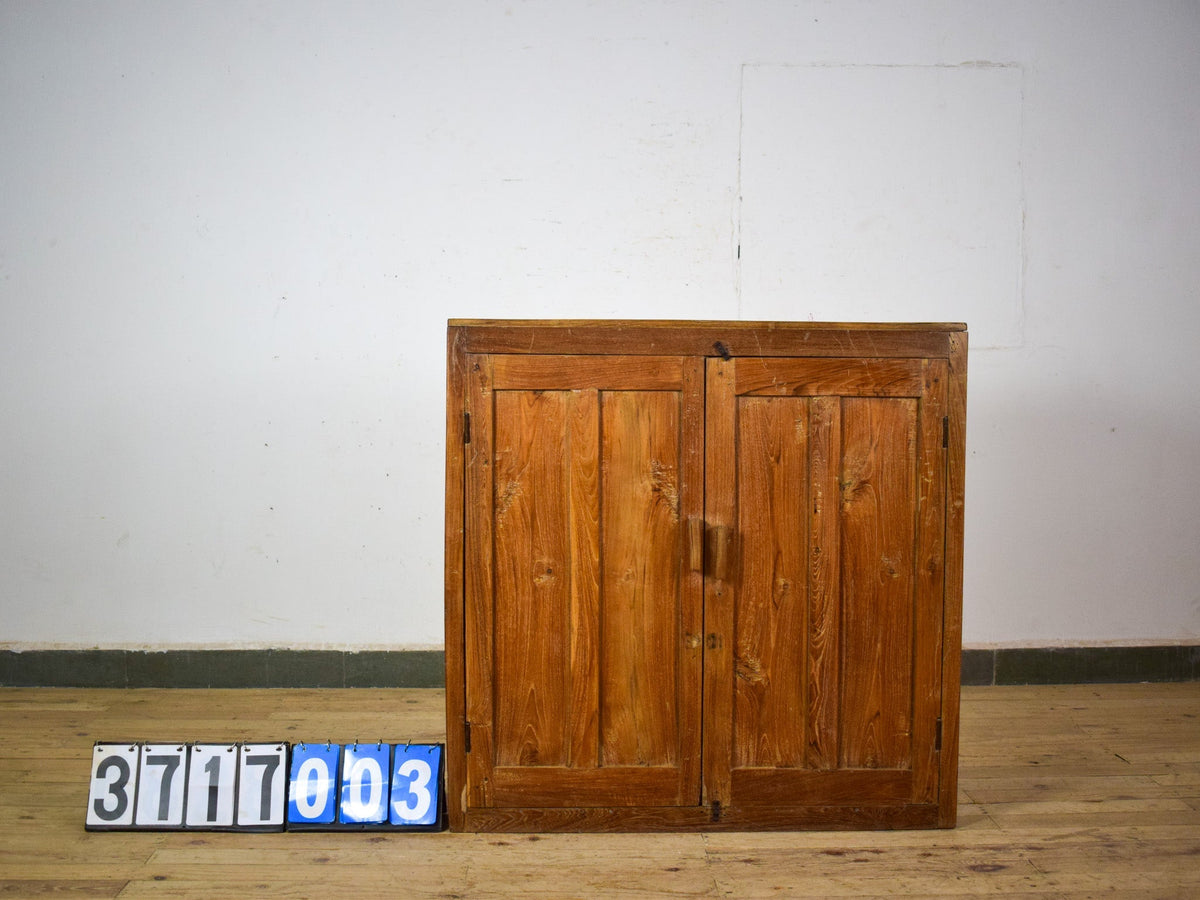 Vintage Wooden Rustic Cupboard Cabinet