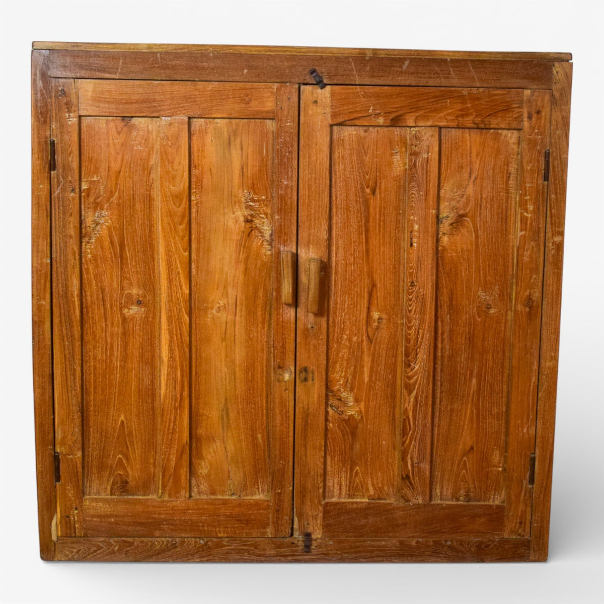 Vintage Wooden Rustic Cupboard Cabinet