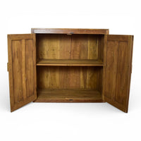 Vintage Wooden Rustic Cupboard Cabinet