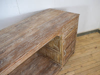 Large Vintage Wooden Sideboard Kitchen Island Cupboard