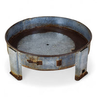 Vintage Metal Chakki Garden Planter Potting Stand Table