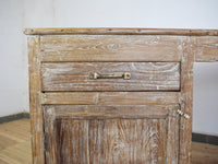 Large Vintage Wooden Sideboard Kitchen Island Cupboard