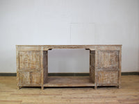 Large Vintage Wooden Sideboard Kitchen Island Cupboard