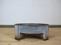 Vintage Metal Chakki Garden Planter Potting Stand Table