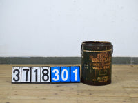 Vintage Rustic Metal Planter