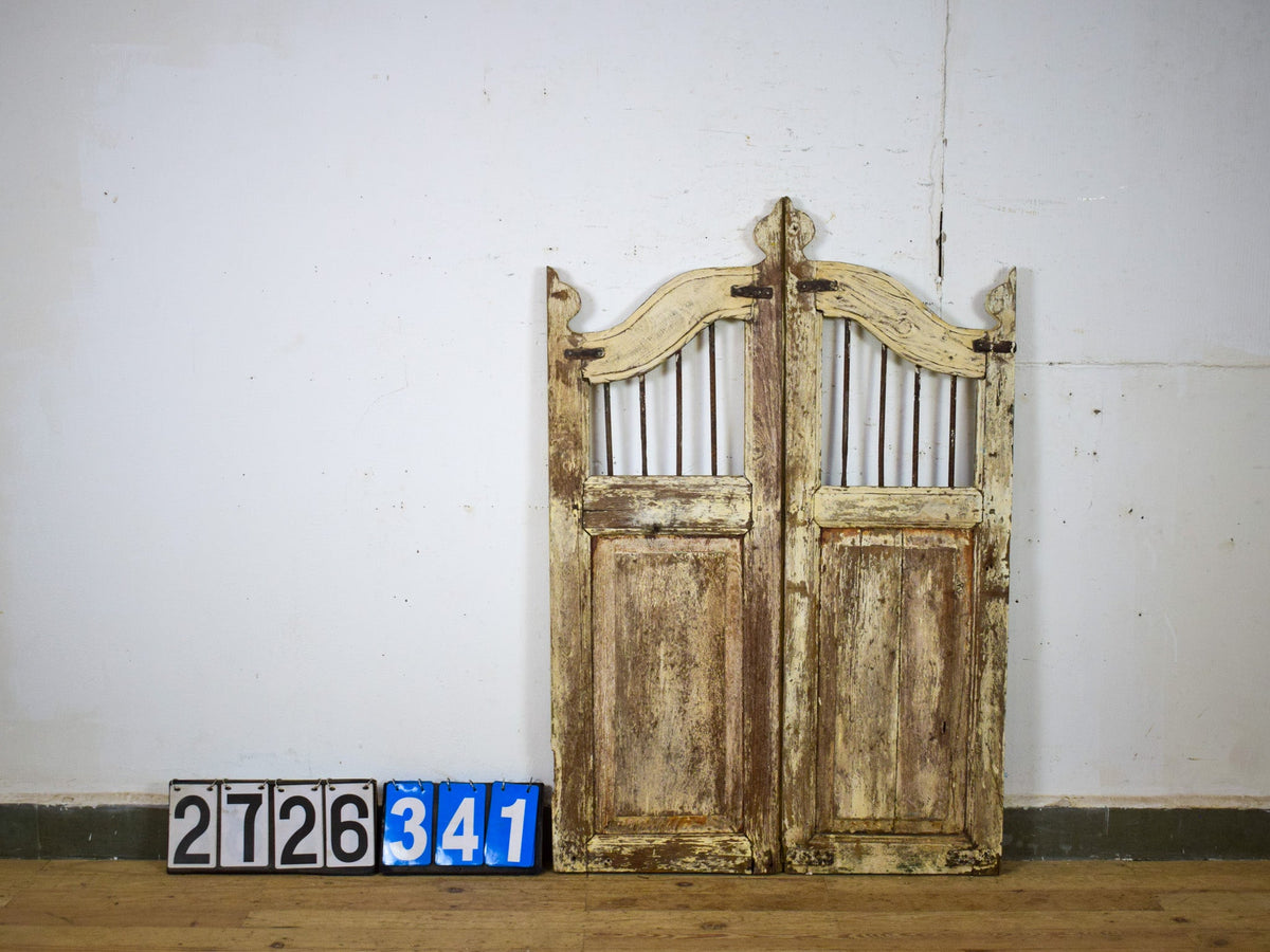 Pair of Vintage Indian Garden Dog Gates