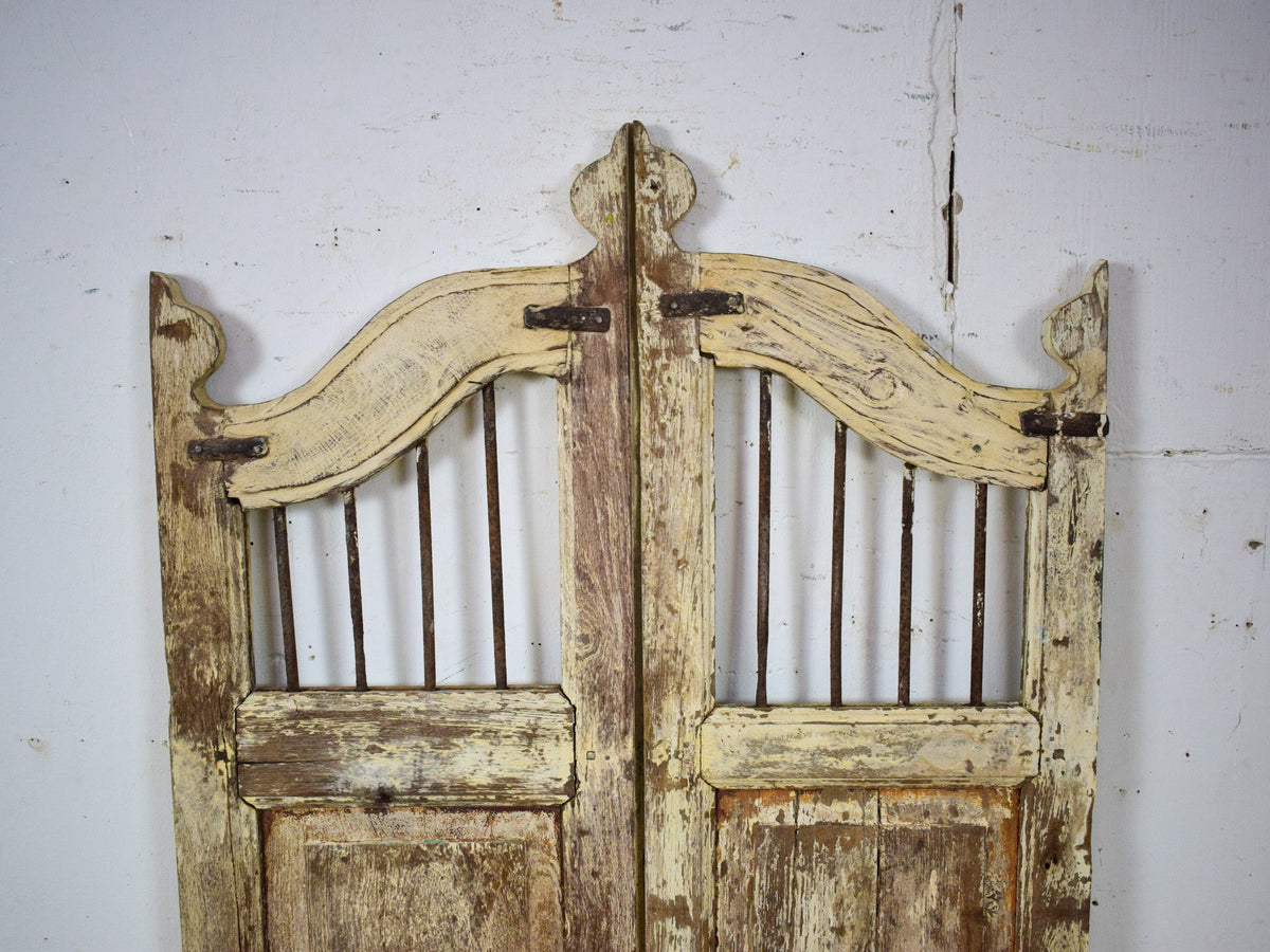 Pair of Vintage Indian Garden Dog Gates