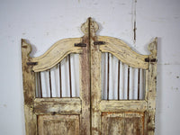 Pair of Vintage Indian Garden Dog Gates