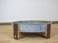 Vintage Metal Chakki Garden Planter Potting Stand Table