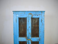 Vintage Rustic Wooden Cupboard Cabinet