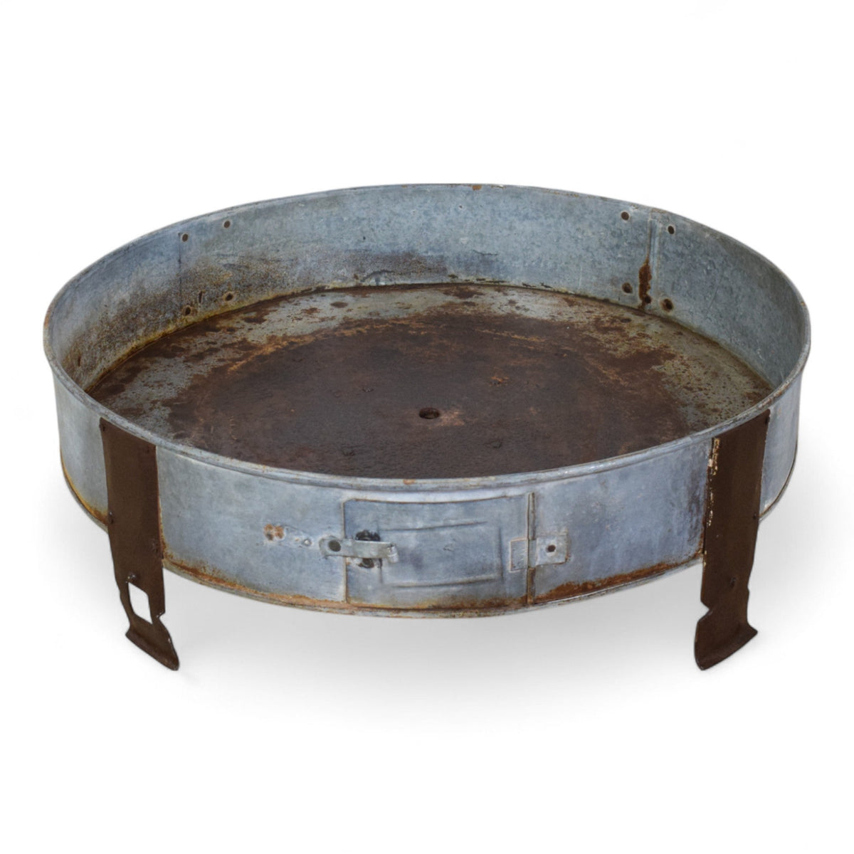 Vintage Metal Chakki Garden Planter Potting Stand Table