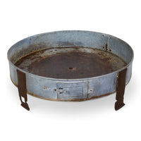 Vintage Metal Chakki Garden Planter Potting Stand Table