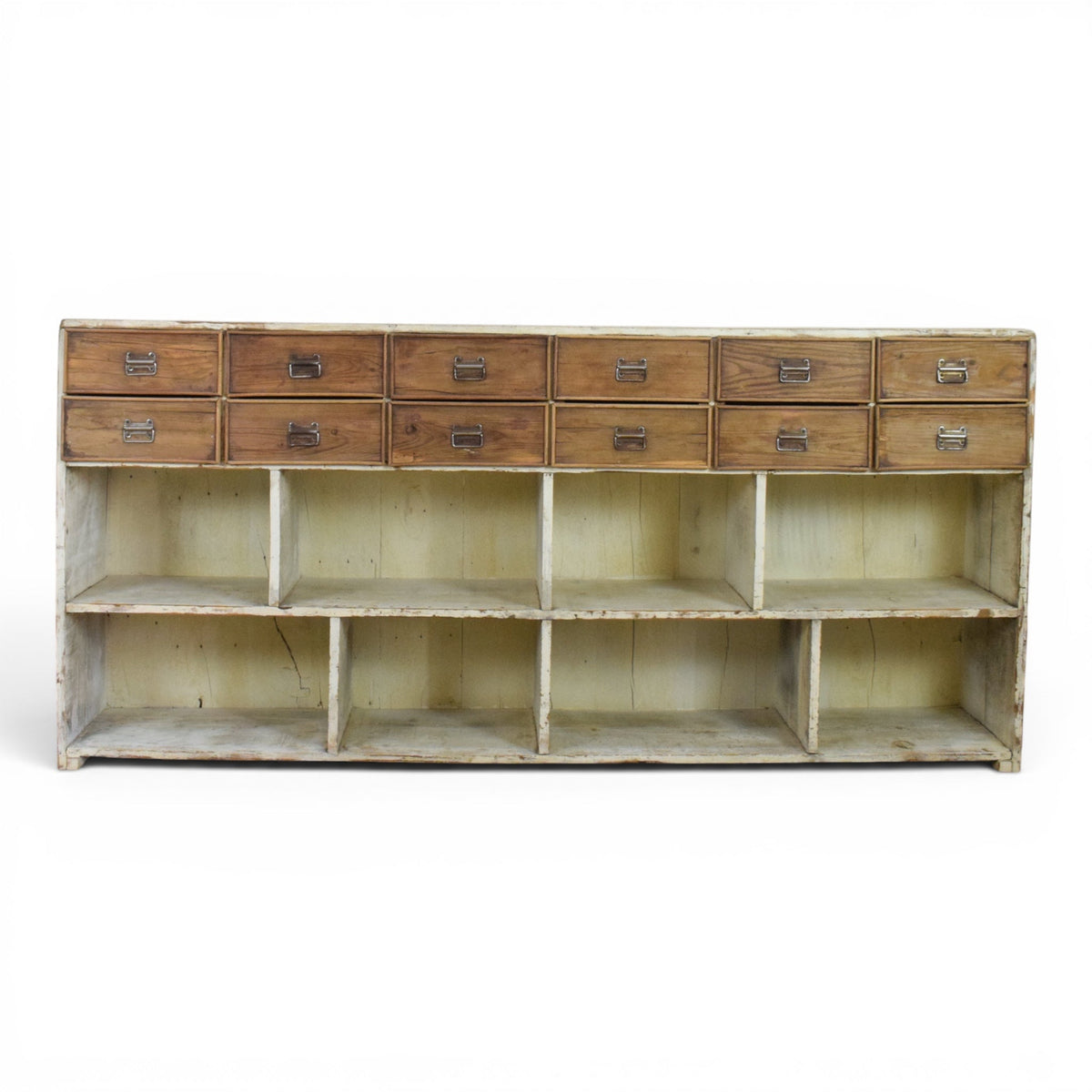 Large Pine Drawers Sideboard Cupboard Cabinet