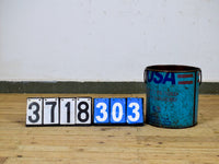 Vintage Rustic Metal Planter