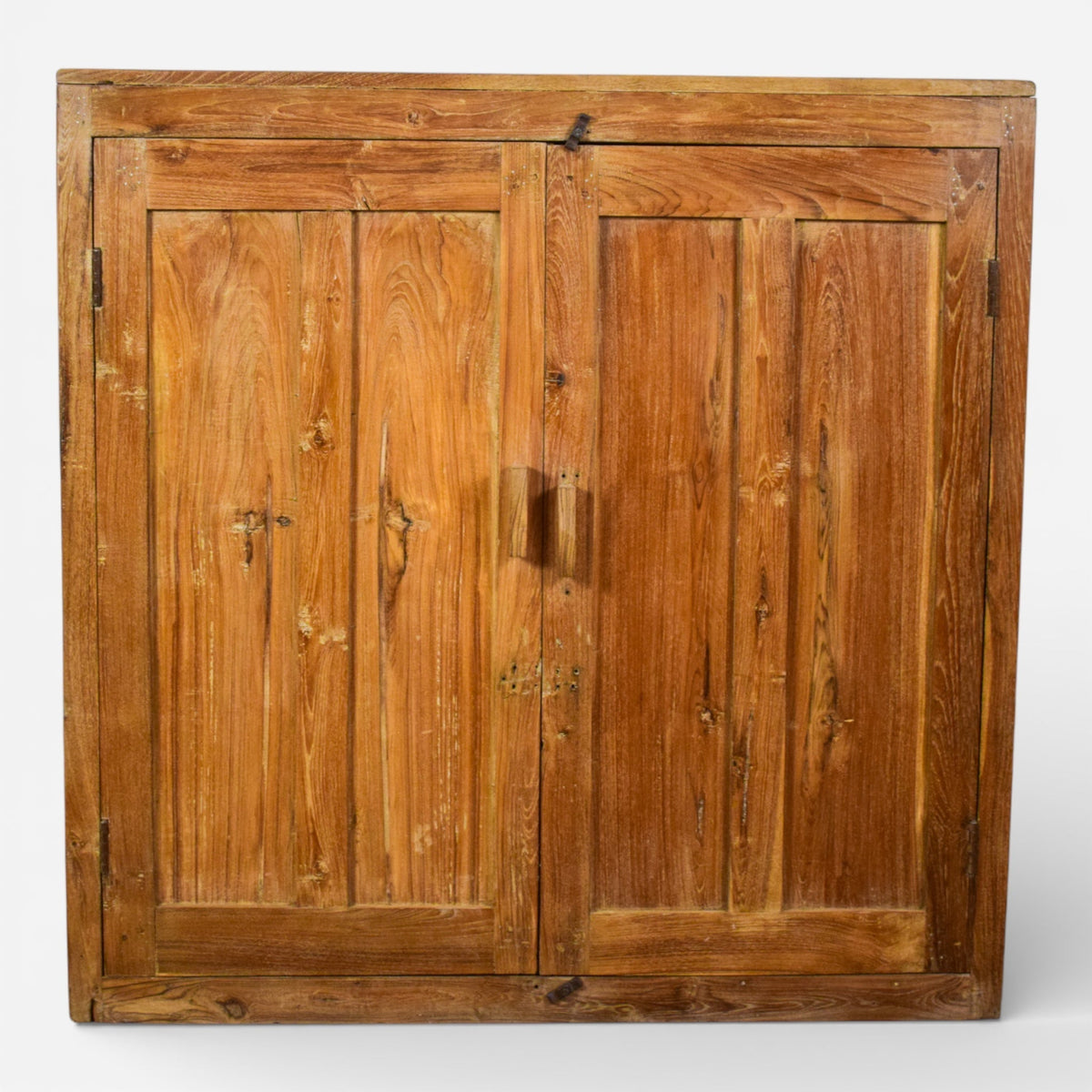 Vintage Wooden Rustic Cupboard Cabinet