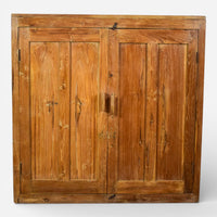 Vintage Wooden Rustic Cupboard Cabinet