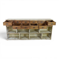 Large Pine Drawers Sideboard Cupboard Cabinet