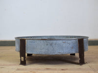 Vintage Metal Chakki Garden Planter Potting Stand Table