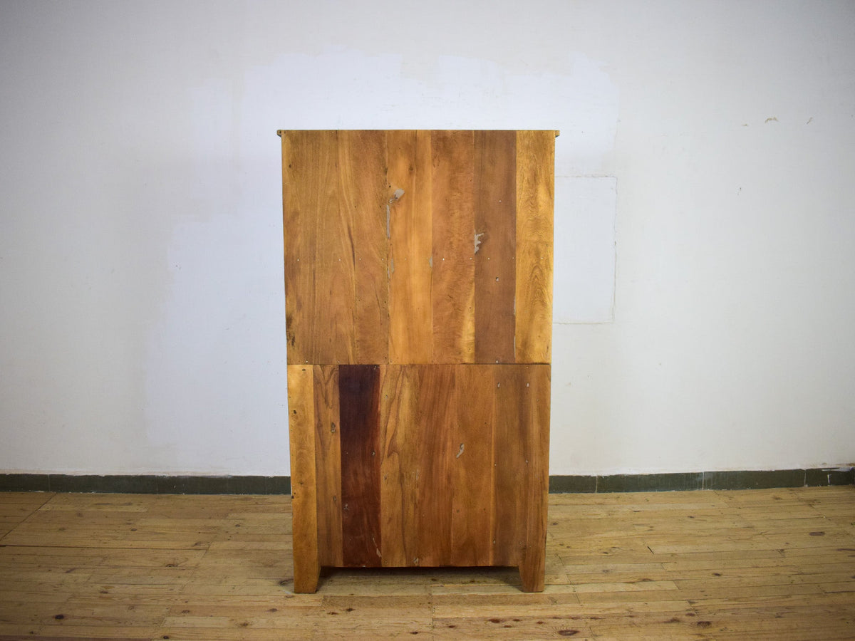 Vintage Rustic Wooden Cupboard Cabinet