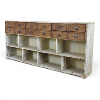 Large Pine Drawers Sideboard Cupboard Cabinet