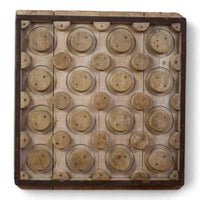 Vintage Rustic Architectural Wooden Carved Mould Board Wall Art