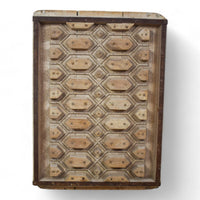 Vintage Rustic Architectural Wooden Carved Mould Board Wall Art