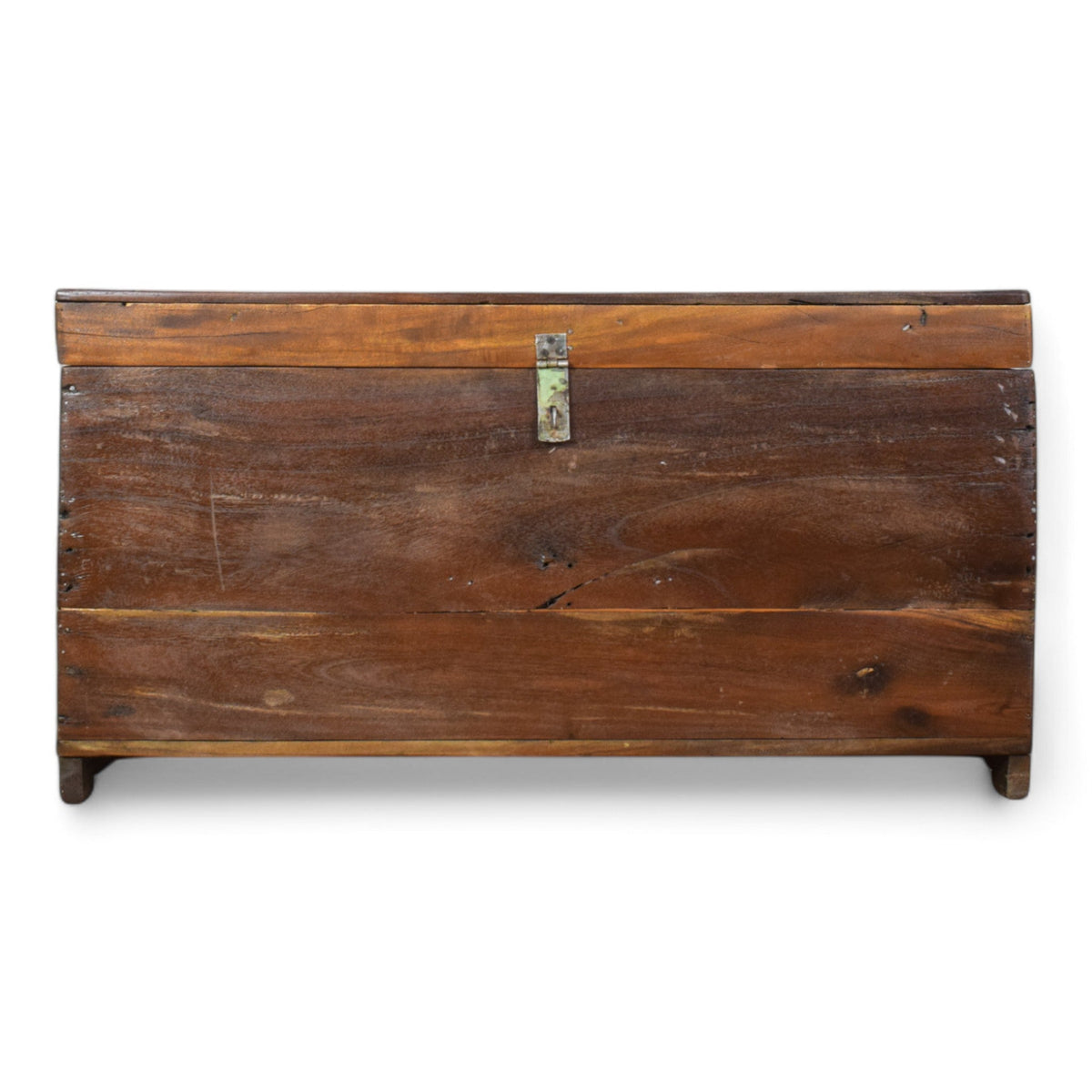 Vintage Rustic Wooden Chest Box Coffee Table