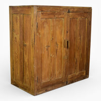 Vintage Wooden Rustic Cupboard Cabinet