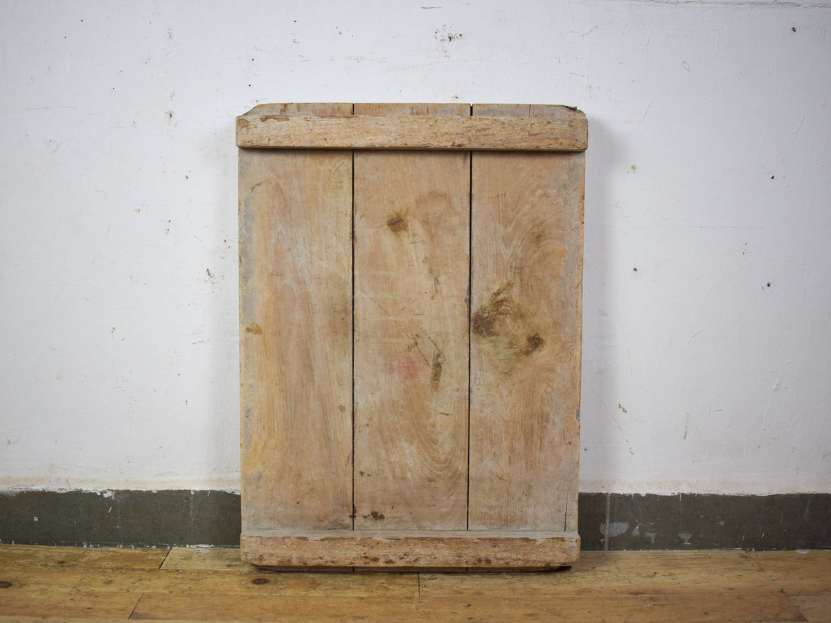 Vintage Rustic Architectural Wooden Carved Mould Board Wall Art