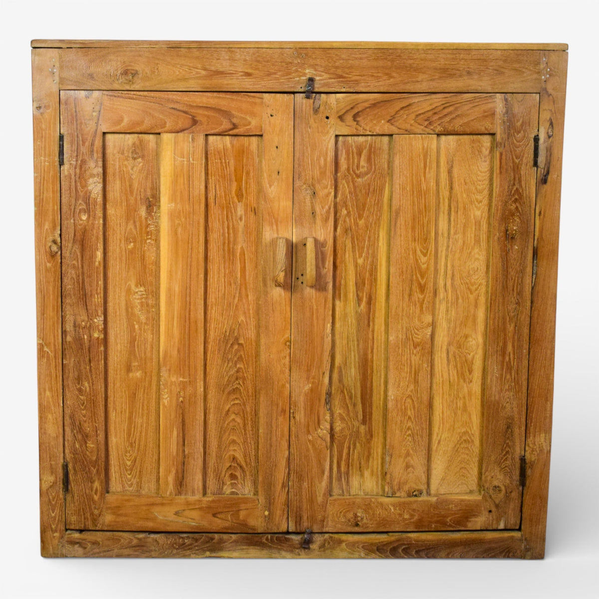 Vintage Wooden Rustic Cupboard Cabinet