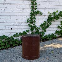 Vintage Rustic Metal Planter