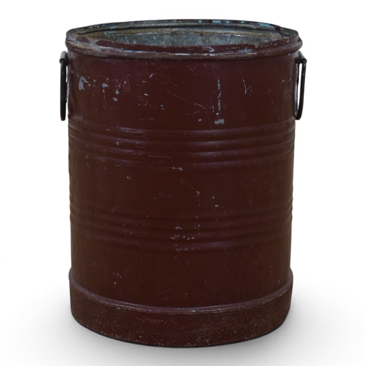 Vintage Rustic Metal Planter