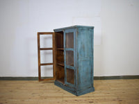 Vintage Rustic Wooden Painted Cupboard Cabinet